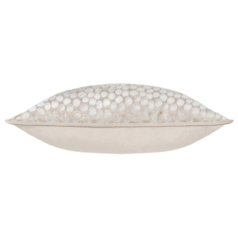 Lanzo Cut Velvet Piped Cushion