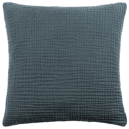 Lark Muslin Crinkle Cotton Cushion 45 x 45 cm
