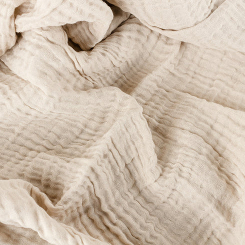 Lark Muslin Cotton Throw - 130 x 180cm
