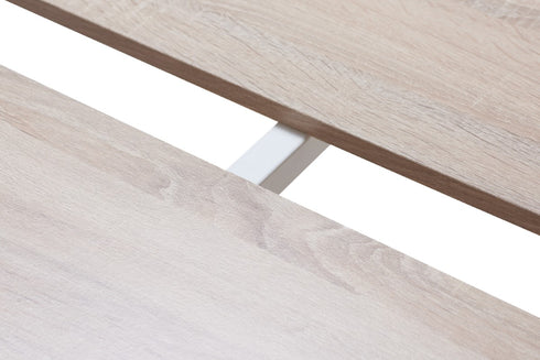 Leyton Cabin Bed White & Oak Effect