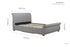 Lancaster Fabric Bed Grey