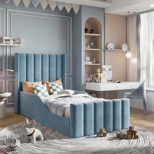 Plush Velvet Ice Blue