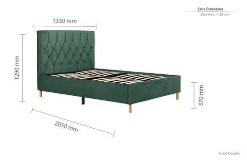 Loxley Fabric Bed
