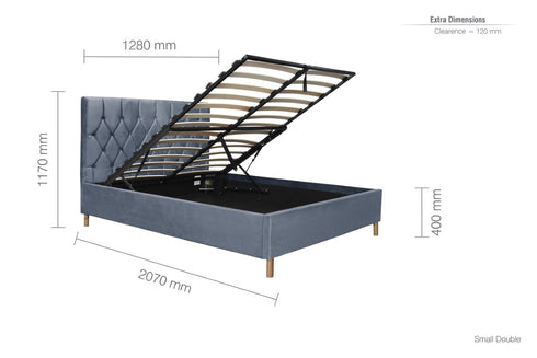 Loxley Ottoman Bed