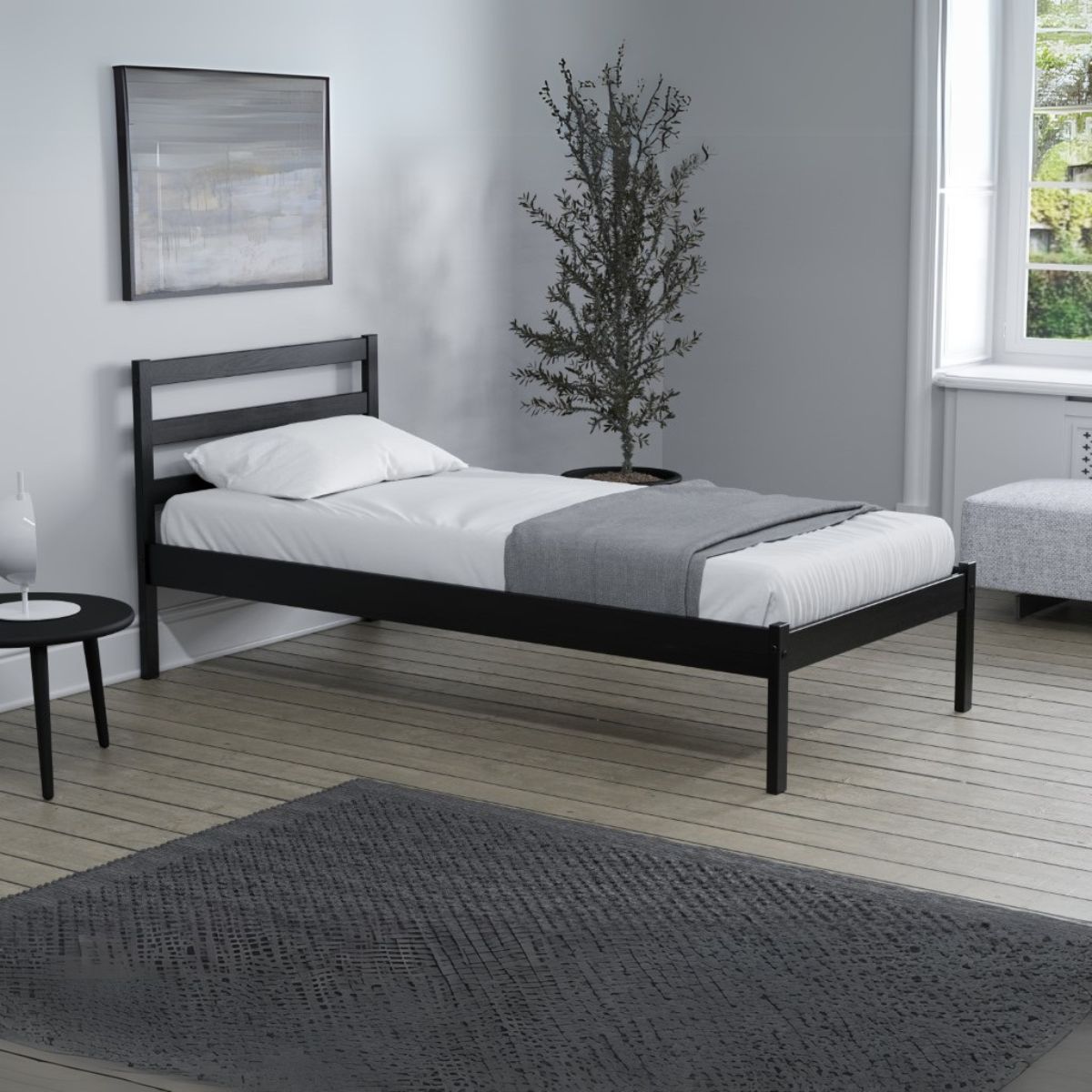 Luka Bed Black Pine