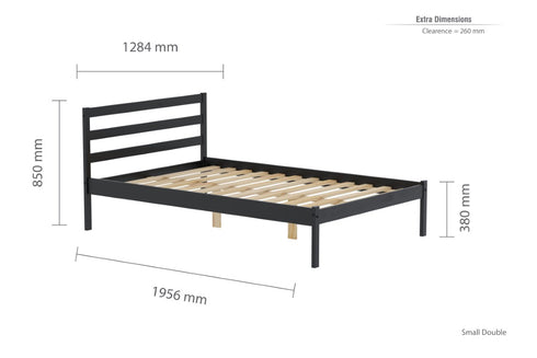 Luka Bed Black Pine