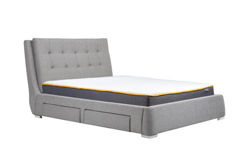 Mayfair 4 Drawers Bed Grey