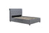 Marlow Fabric Bed Grey Velvet