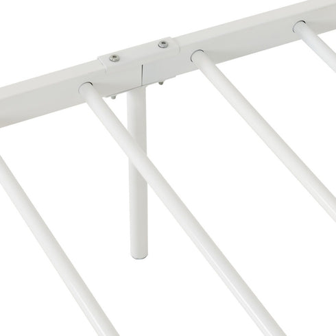 Marlborough 3FT Bed - White/Antique Brass