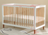 Pure Harmony White Baby Cot 140x70cm