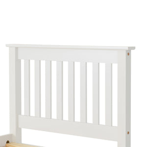 Monaco 3FT Bed High Foot End - White