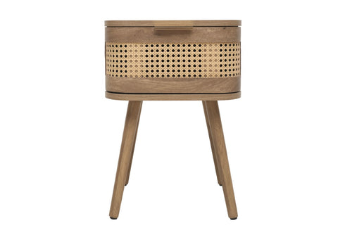 Noah 1 Drawer Bedside - Oak