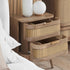 Noah 2 Drawer Bedside - Oak