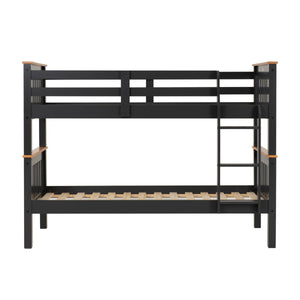 Neptune 3FT Bunk Bed - Grey/Oak Effect