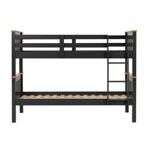 Neptune 3FT Bunk Bed - Grey/Oak Effect