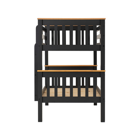 Neptune 3FT Bunk Bed - Grey/Oak Effect