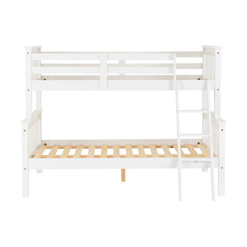 Neptune Triple Sleeper Bunk Bed - White