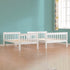 Neptune Triple Sleeper Bunk Bed - White