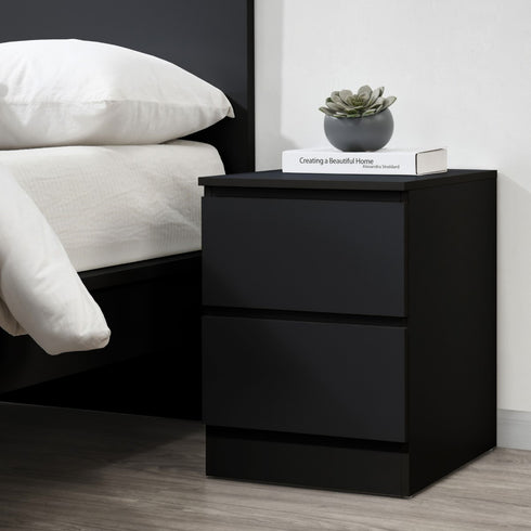 Oslo 2 Drawer Bedside