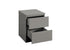 Oslo 2 Drawer Bedside