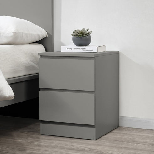 Oslo 2 Drawer Bedside