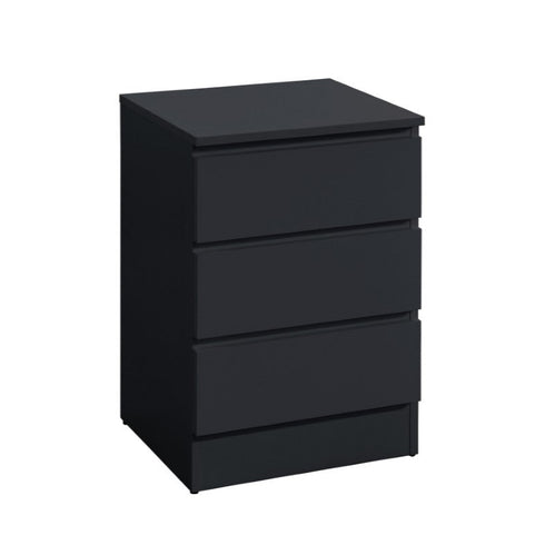 Oslo 3 Drawer Bedside
