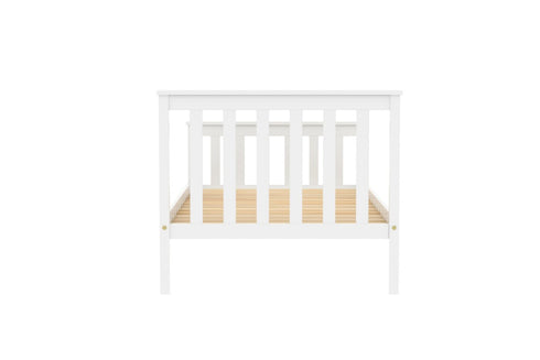 Oxford Pine Bed White