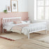 Oxford Pine Bed White