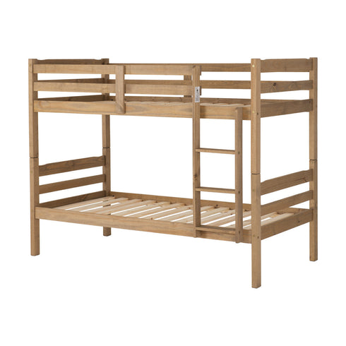 Panama 3FT Bunk Bed - Natural Wax