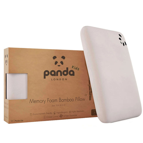 Panda London Memory Foam Bamboo Kids Pillow