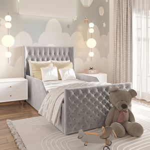 Plush Velvet Silver