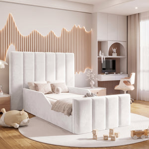 Plush Velvet White
