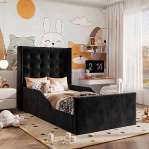 Plush Velvet Black