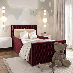 Plush Velvet Burgundy