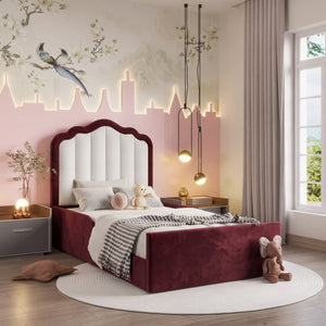 Plush Velvet Burgundy