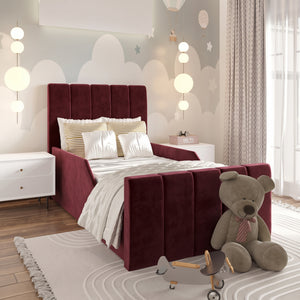 Plush Velvet Burgundy