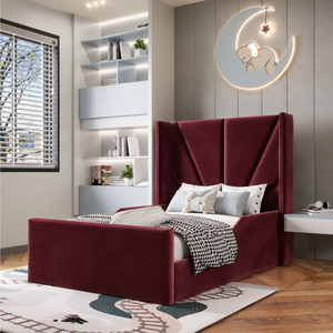 Plush Velvet Burgundy