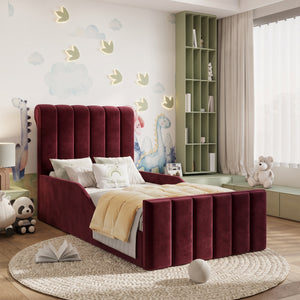 Plush Velvet Burgundy
