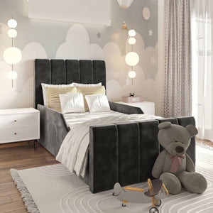 Plush Velvet Charcoal