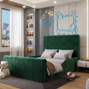 Plush Velvet Green