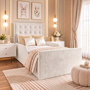 Plush Velvet Ivory