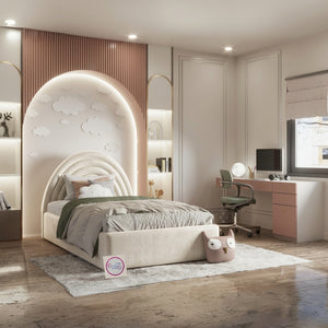Plush Velvet Ivory