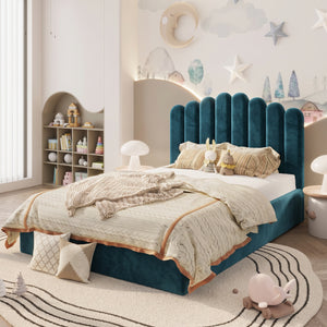 Plush Velvet Midnight Blue