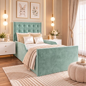 Plush Velvet Seafoam