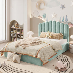 Plush Velvet Seafoam