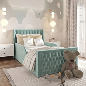 Plush Velvet Seafoam