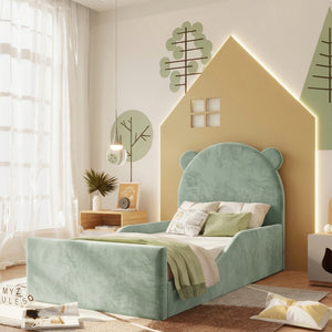 Plush Velvet Seafoam