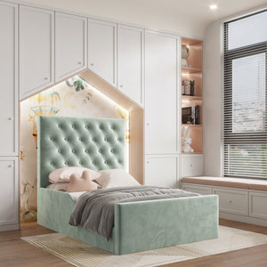Plush Velvet Seafoam