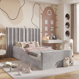Plush Velvet Silver