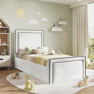 Plush Velvet White